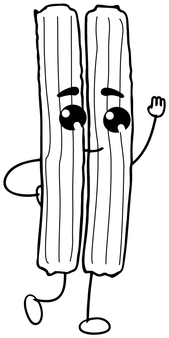 Churro Mascot